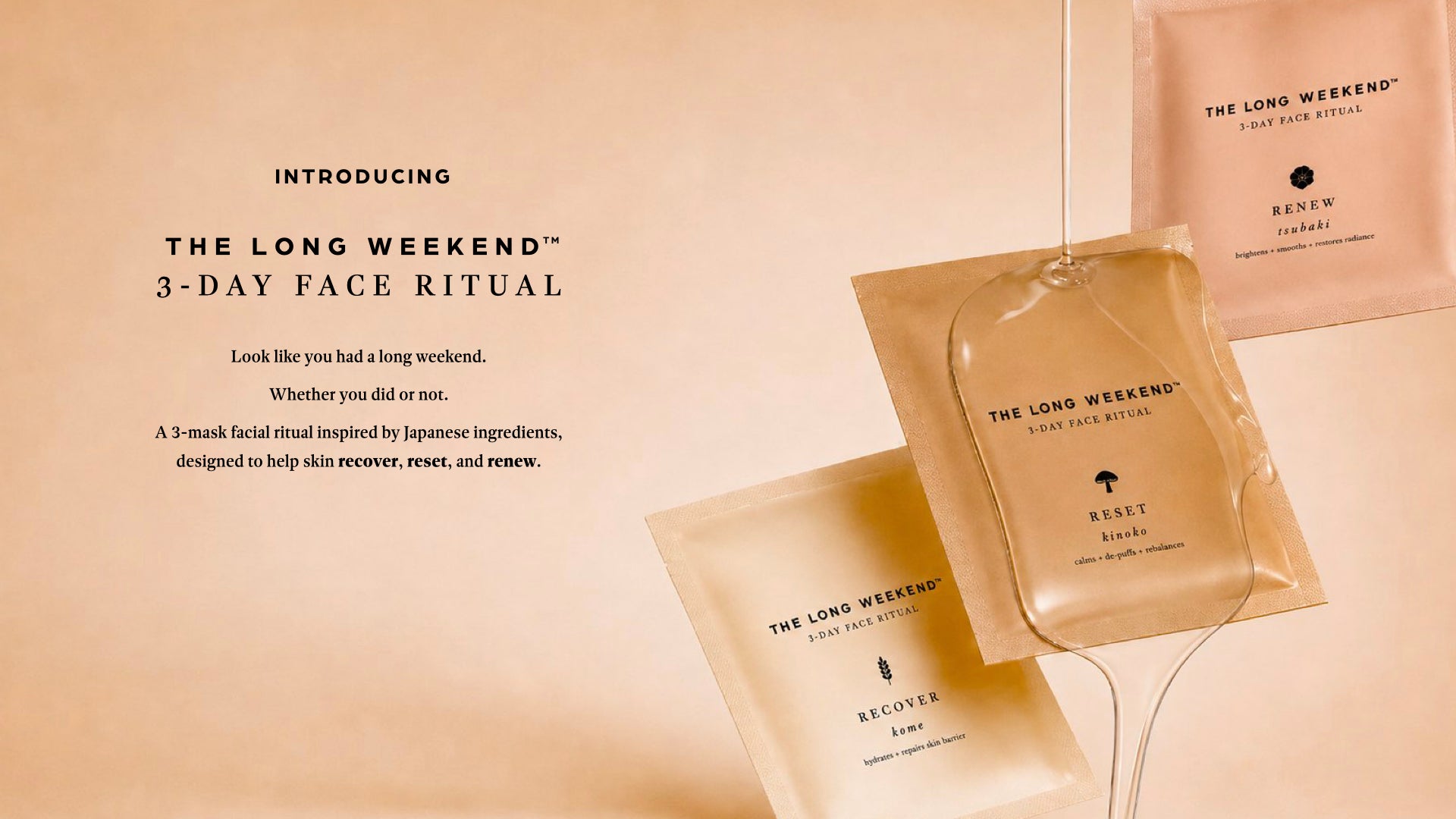 The Long Weekend™ Day 02: RESET Kinoko Calming Mask