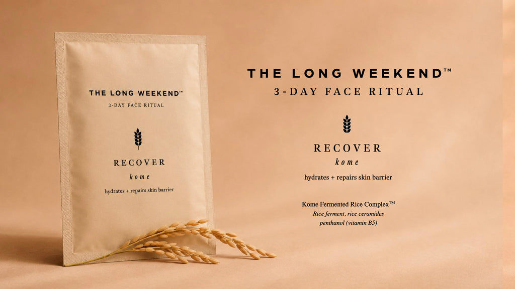 The Long Weekend™ Day 01: RECOVER Kome Barrier Mask